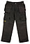 DeWalt Heritage Black Trousers, W30" L31"