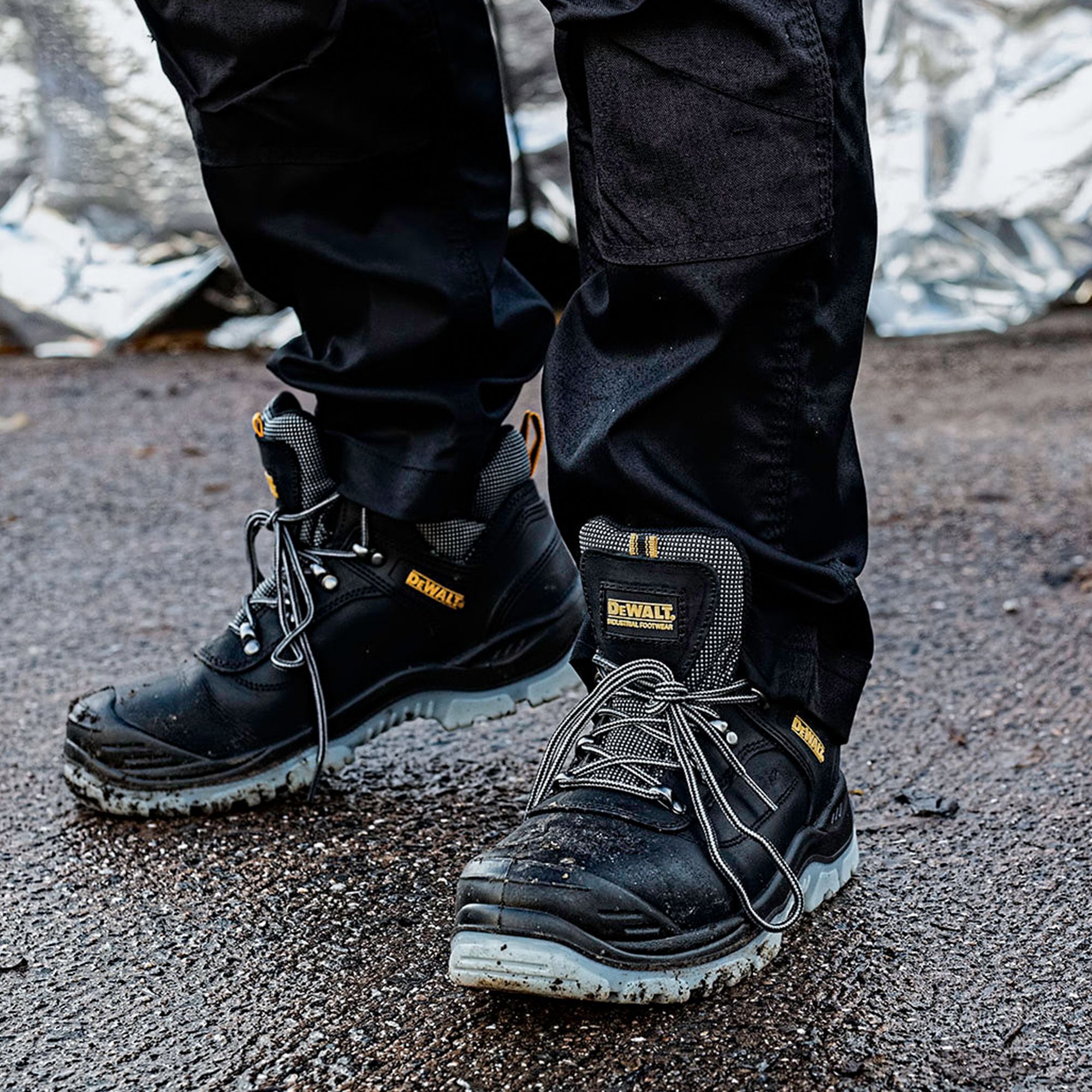 DeWalt Laser Men's Black Safety boots, Size 11