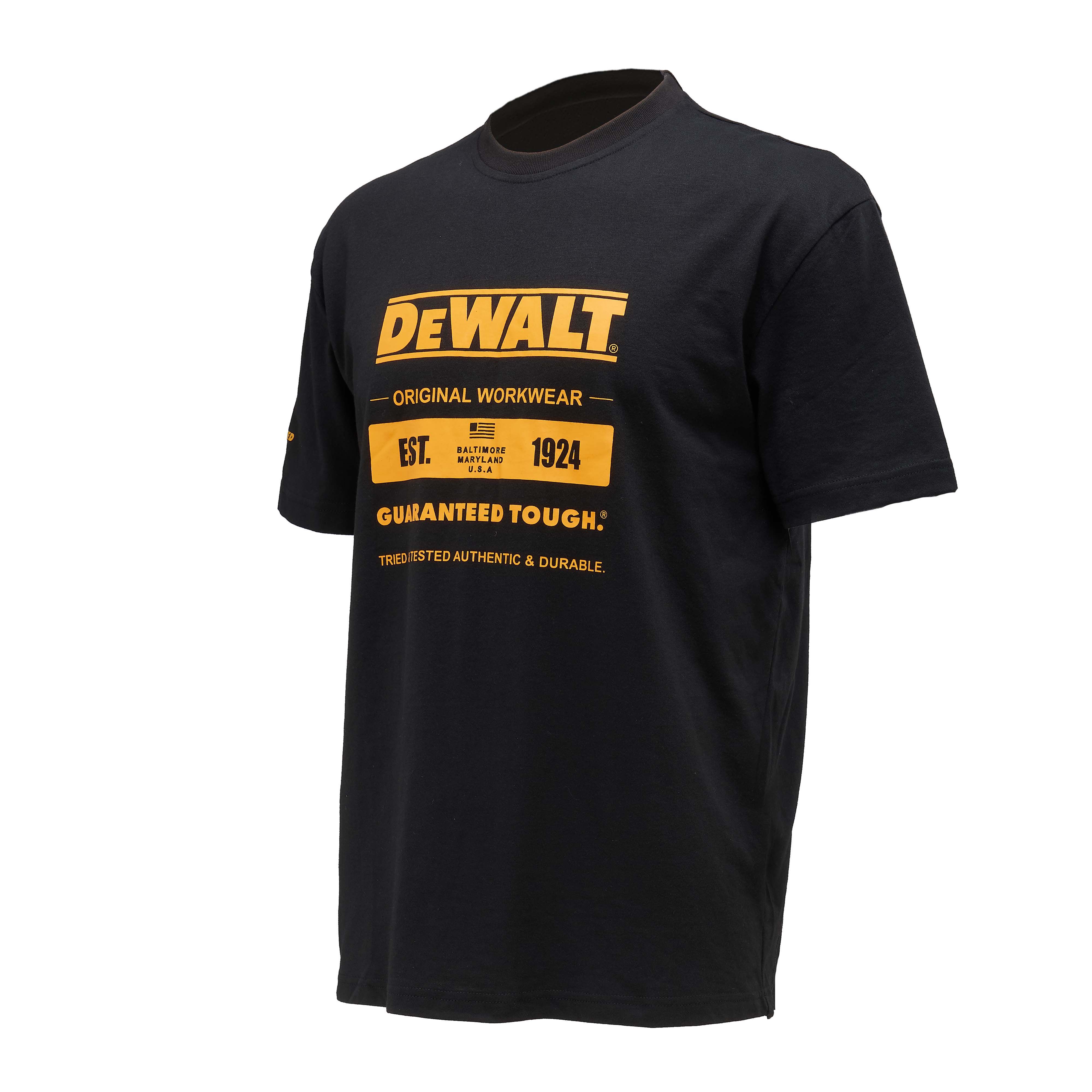 DeWalt Lewes Black T-shirt Large