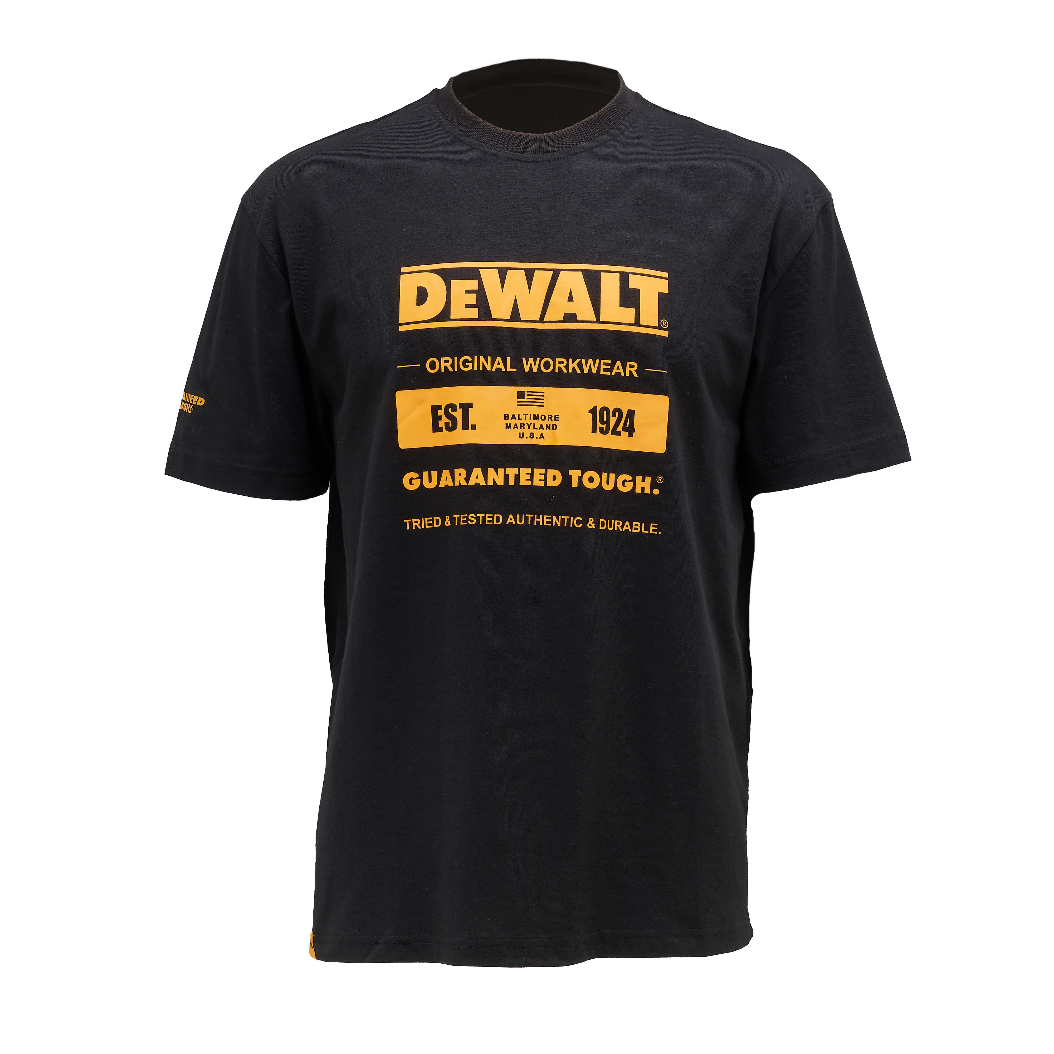 DeWalt Lewes Black T-shirt Large