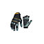 DeWalt Lycra & nylon Black & grey Performance Gloves, Large