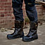 DeWalt Millington Brown Safety rigger boots, Size 11