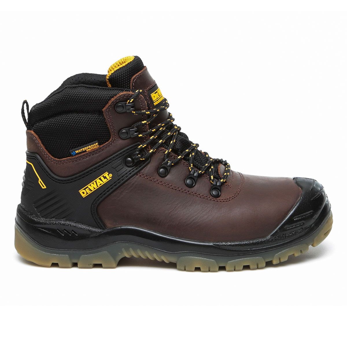DeWalt Newark Men's Brown Safety boots, Size 9