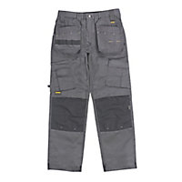 DeWalt Pro Tradesman Black & grey Trousers, W32" L31"