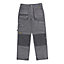 DeWalt Pro Tradesman Black & grey Trousers, W38" L31"