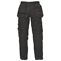 DeWalt Pro Tradesman Black Men's Trousers, W32" L29"