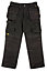 DeWalt Pro Tradesman Black Trousers, W34" L31"
