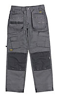 DeWalt Pro tradesman Grey Trousers, W38" L31"