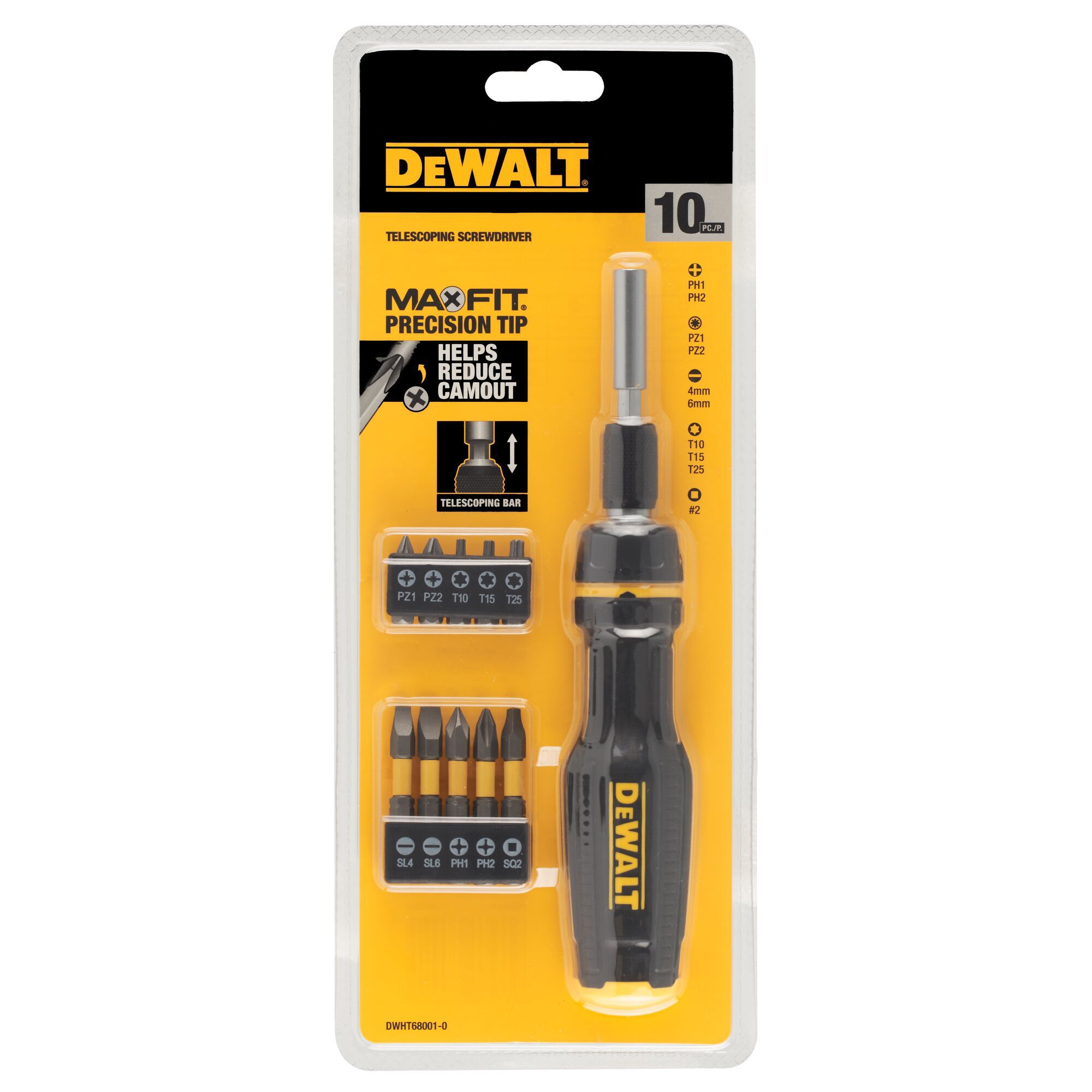 DeWalt Ratchet Mixed Screwdriver Mixed x 5mm