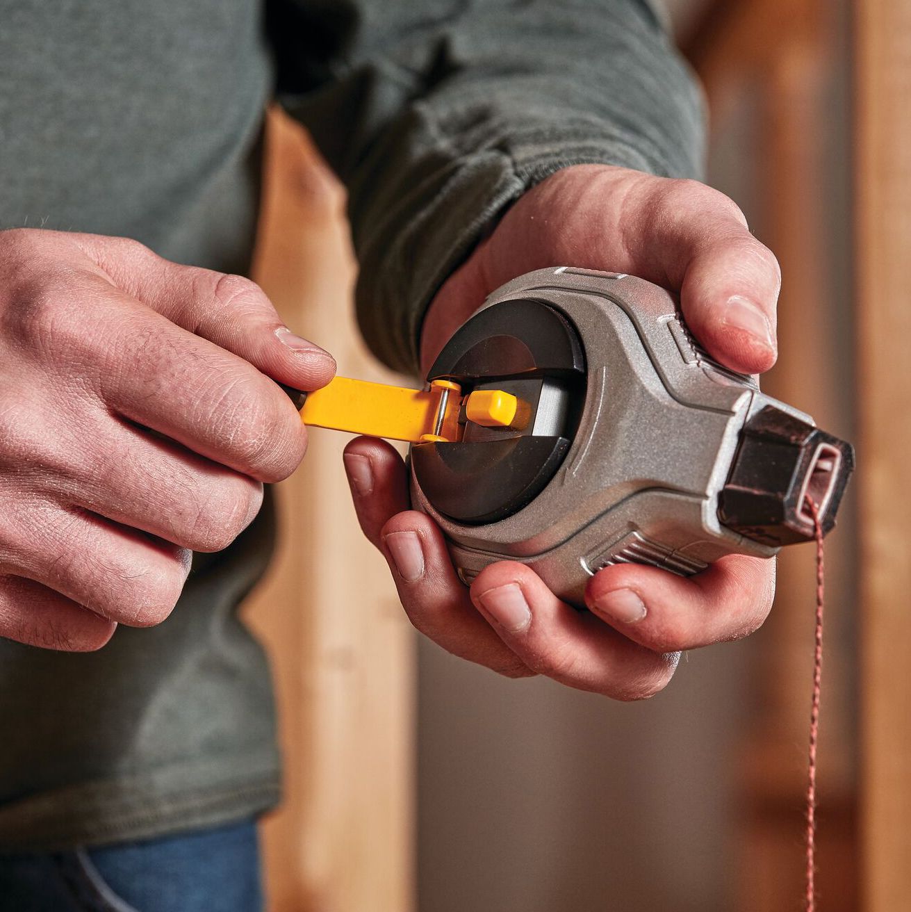 DeWalt Red Chalk line reel, 30m