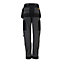 DeWalt Roseville Black & grey Women's Trousers, Size 10 L29"