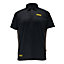 DeWalt Rutland Black Polo shirt Large