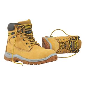 DeWalt Titanium Men's Honey Safety boots, Size 8
