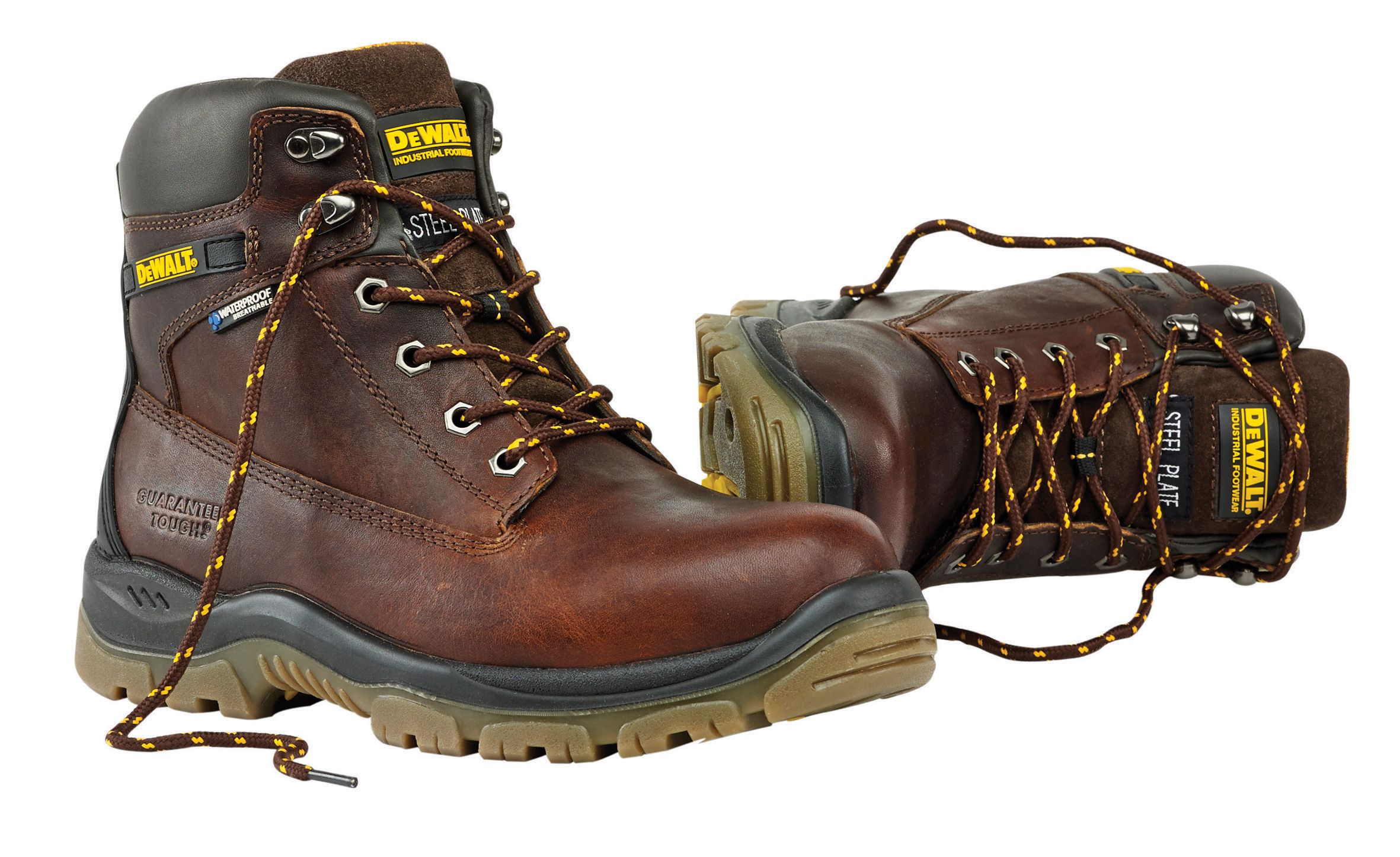 DeWalt Titanium Men's Tan Safety boots, Size 10