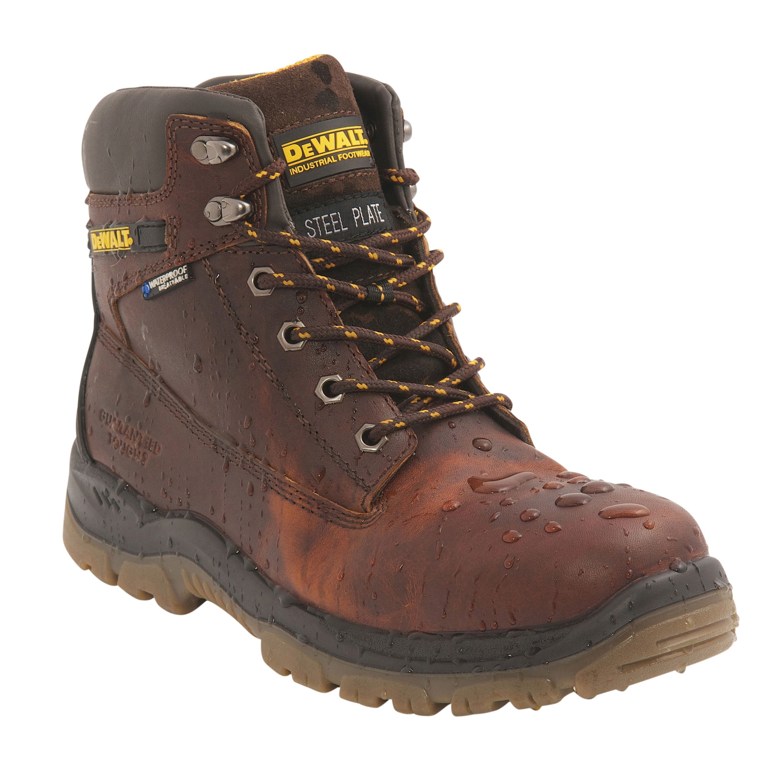 DeWalt Titanium Men's Tan Safety boots, Size 11
