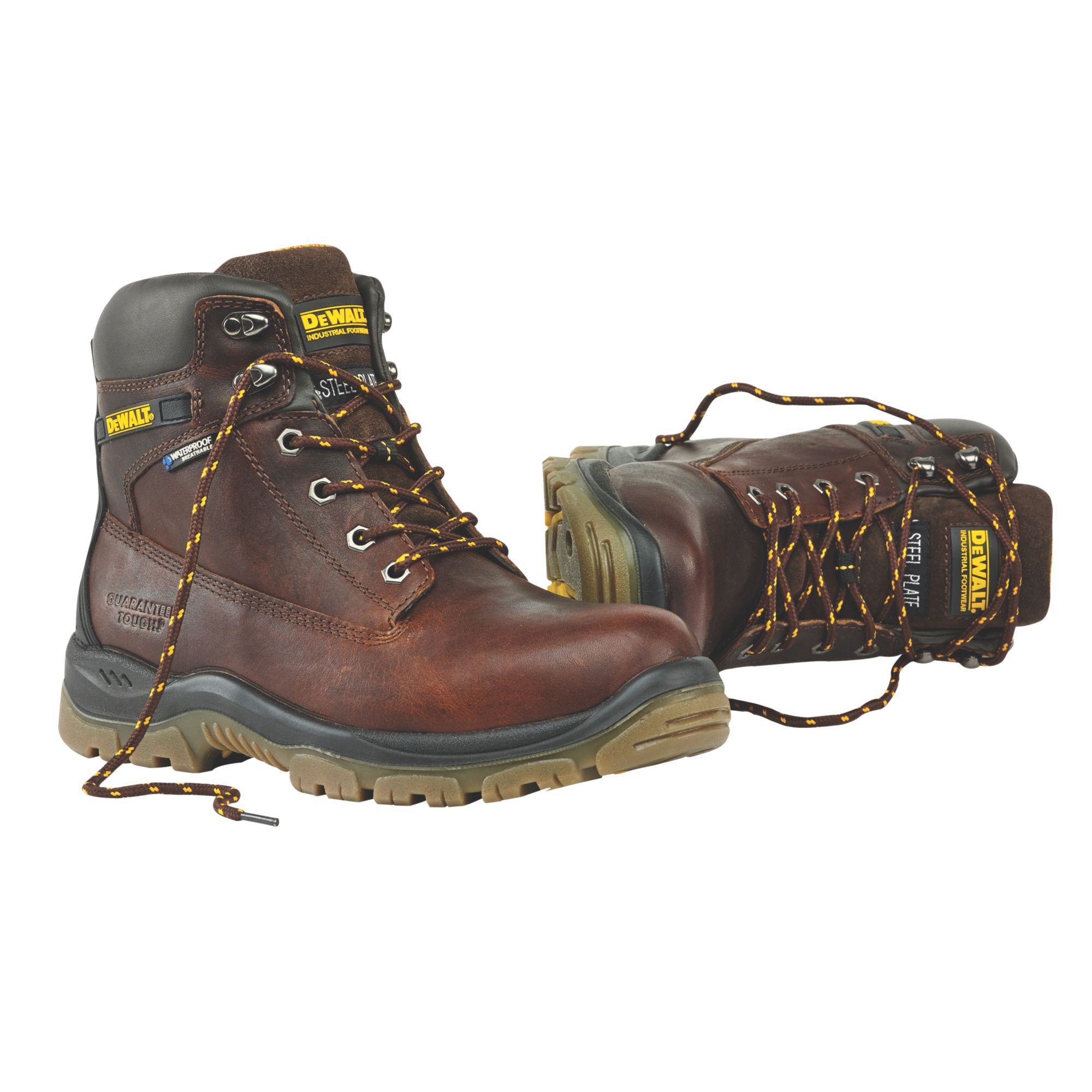 DeWalt Titanium Men's Tan Safety boots, Size 12