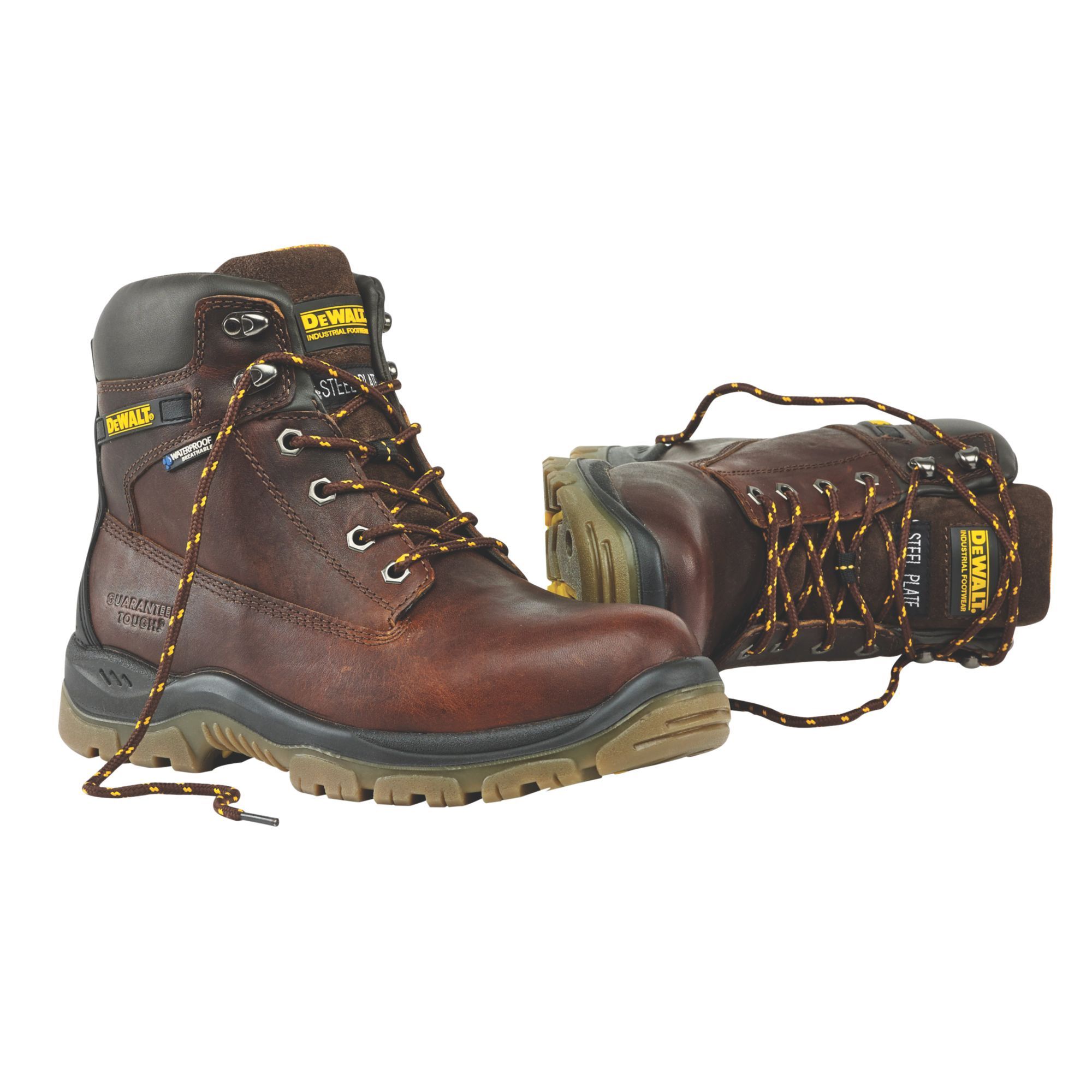 DeWalt Titanium Men's Tan Safety boots, Size 7
