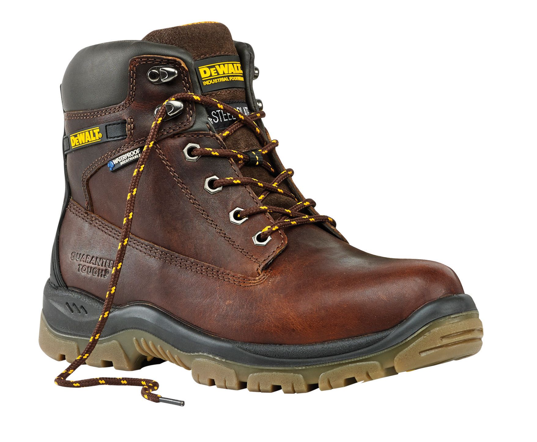 DeWalt Titanium Men's Tan Safety boots, Size 8