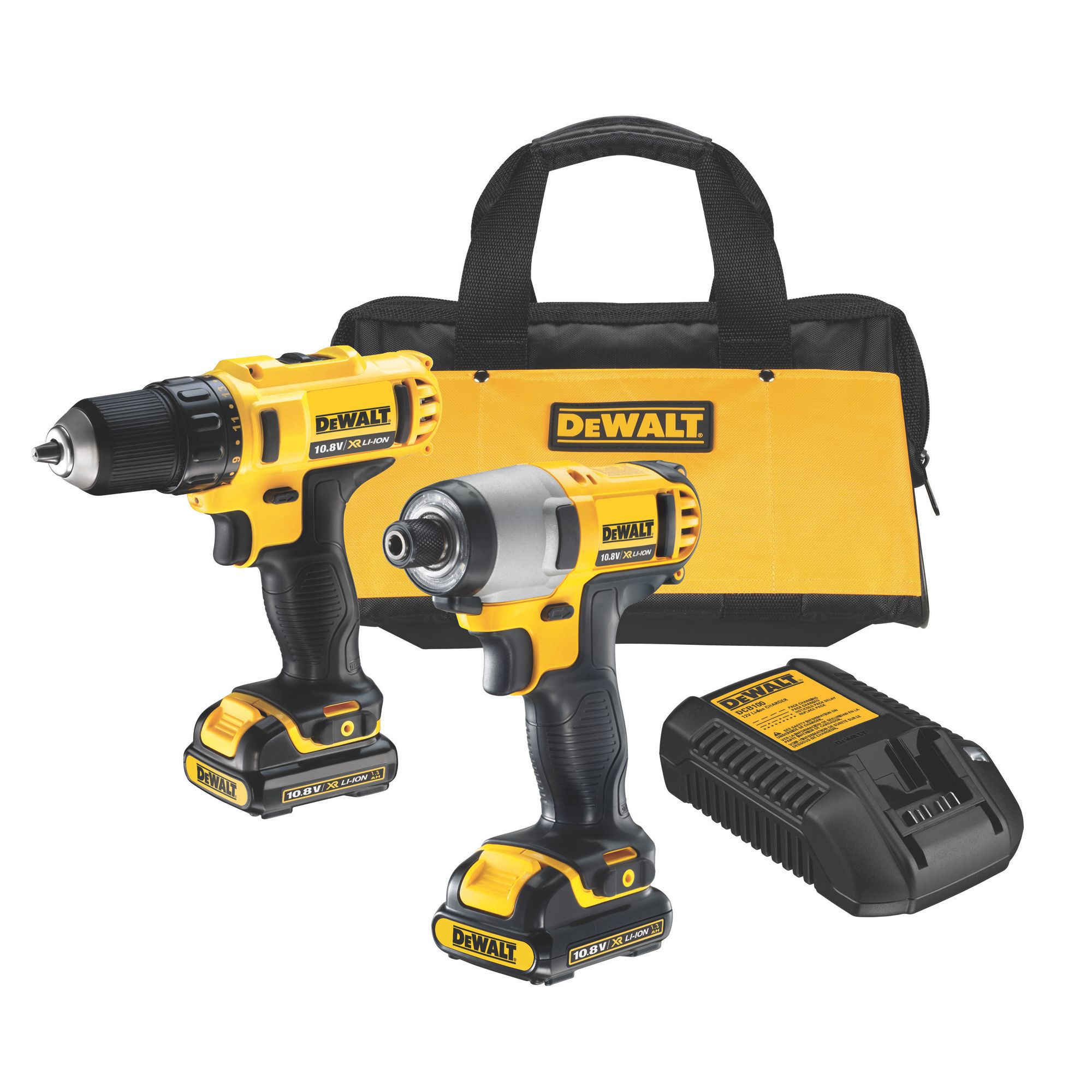 Drill impact online dewalt