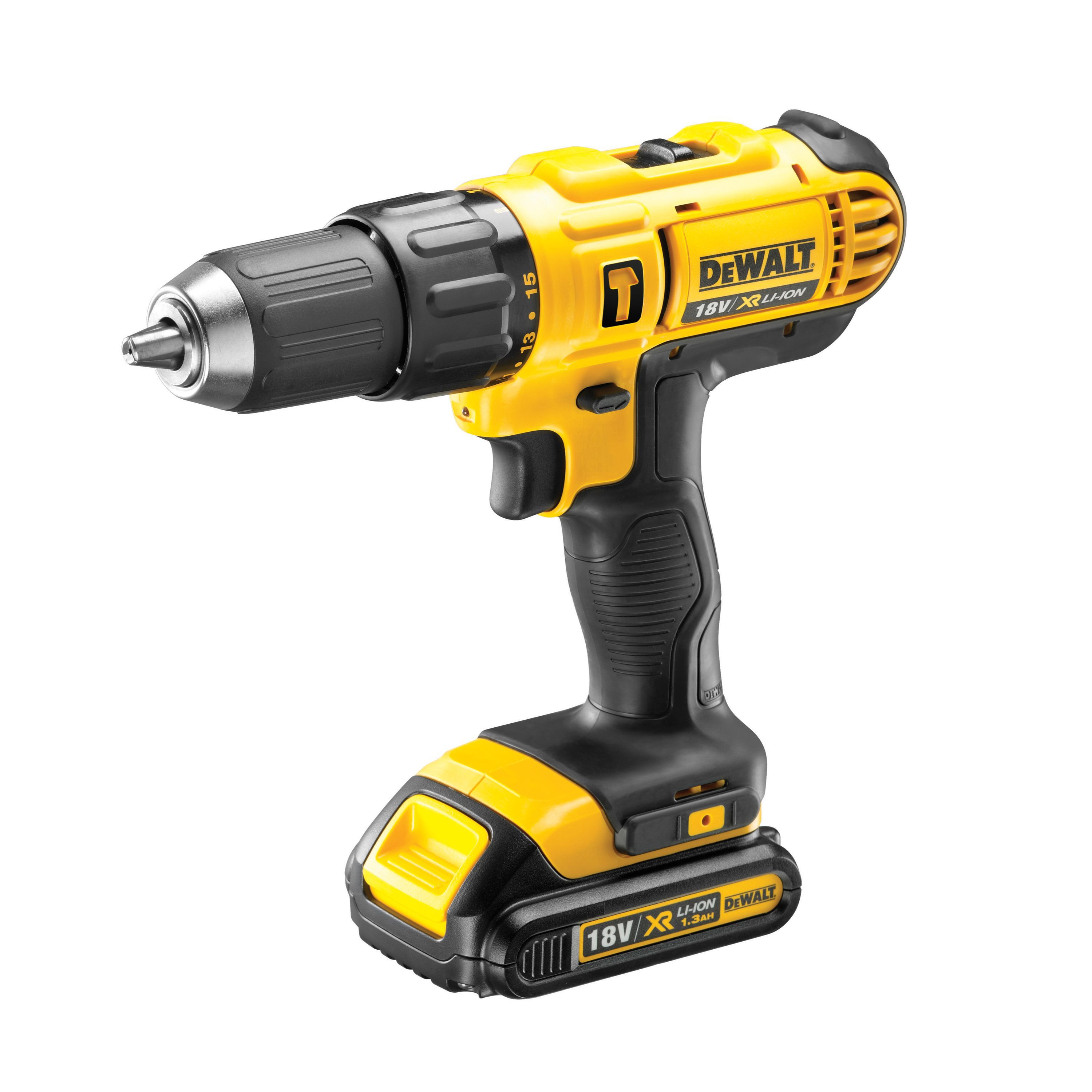 DeWalt XR 18V 1 x 1.3 Li-ion Brushed Cordless Combi drill DCD776C1-GB