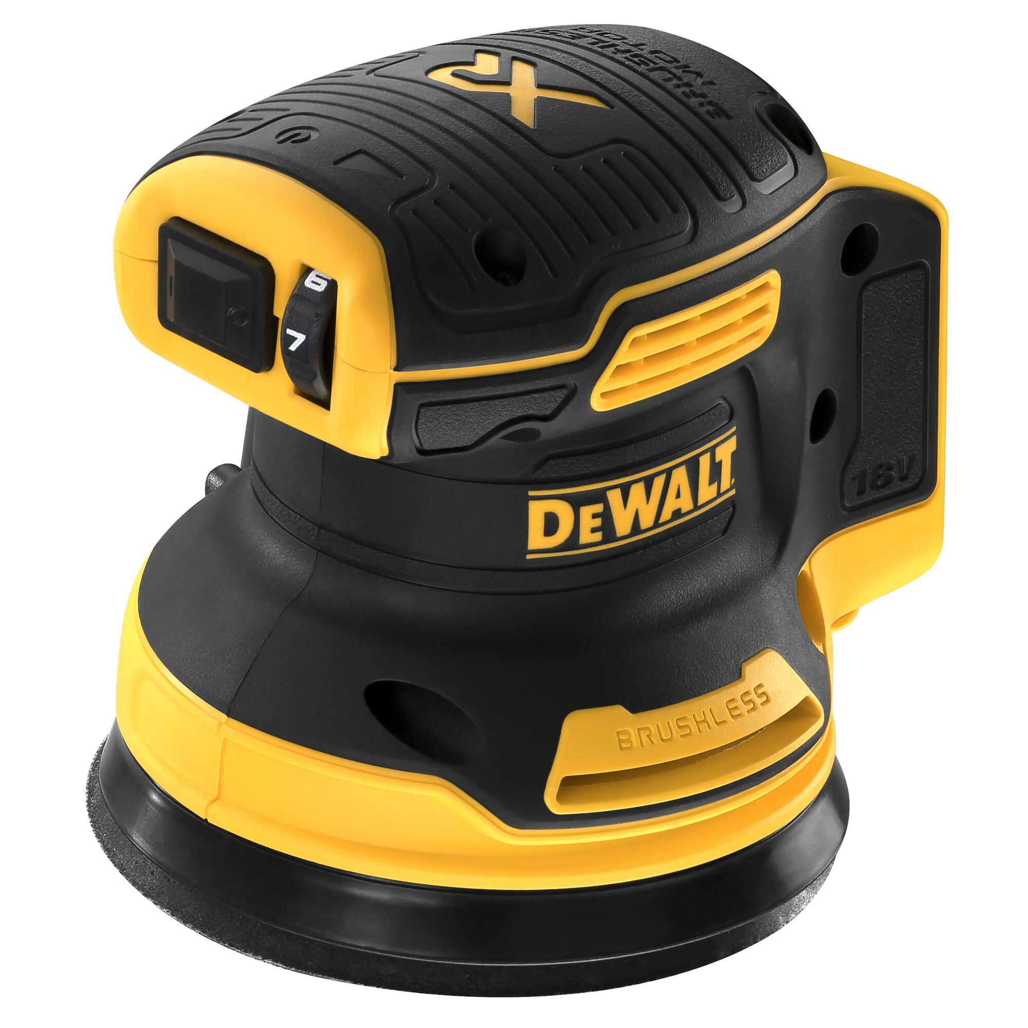 DeWalt XR 18V 125mm Cordless Random orbit sander DCW210N XJ Tradepoint