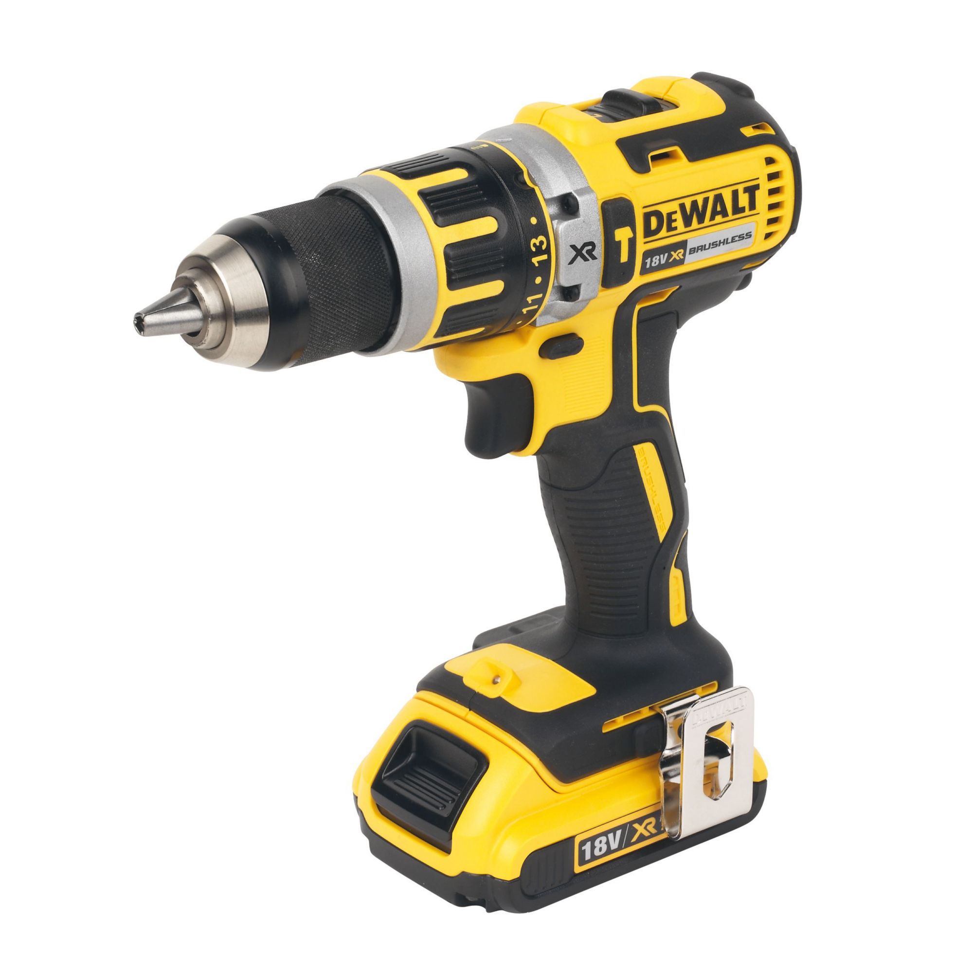 DeWalt XR 18V 2 x 2 Li-ion Brushless Cordless Combi drill DCD795D2-GB