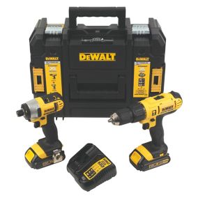 DeWalt XR 2 x 1.5 Li-ion Cordless Combi drill & impact driver DCZ298S2T-BQGB