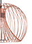 Dharug Copper effect Pendant ceiling light, (Dia)380mm