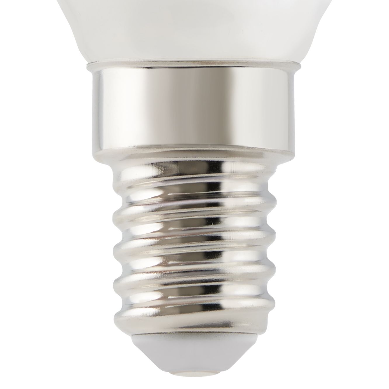 Diall 1.8W 250lm Milky Candle Warm white LED filament Light bulb, Pack of 6