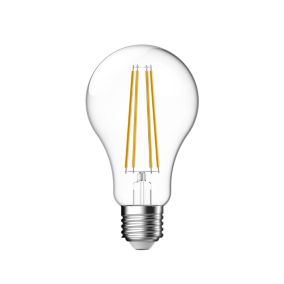 Diall B22 13.8W 1521lm White A60 Warm white LED Dimmable Light bulb