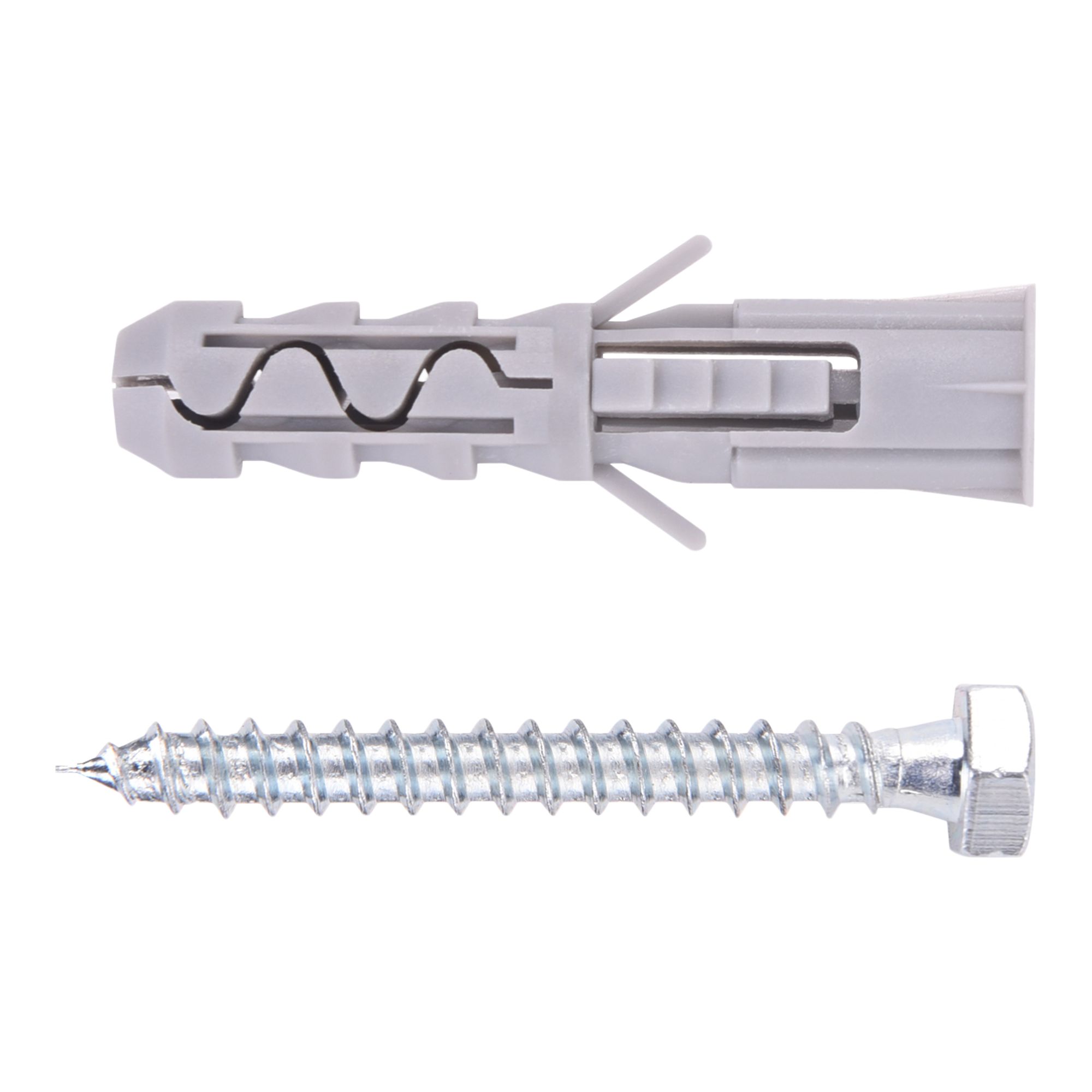 Diall 10 piece Vertical deep holes Toilet & bidet Fixing kit