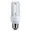 Diall 11W 630lm Stick CFL Light bulb, Pack of 4