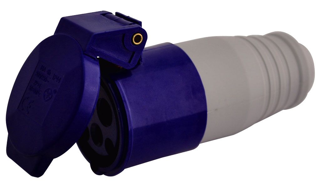 Diall 16A Blue Site surface socket | Tradepoint 