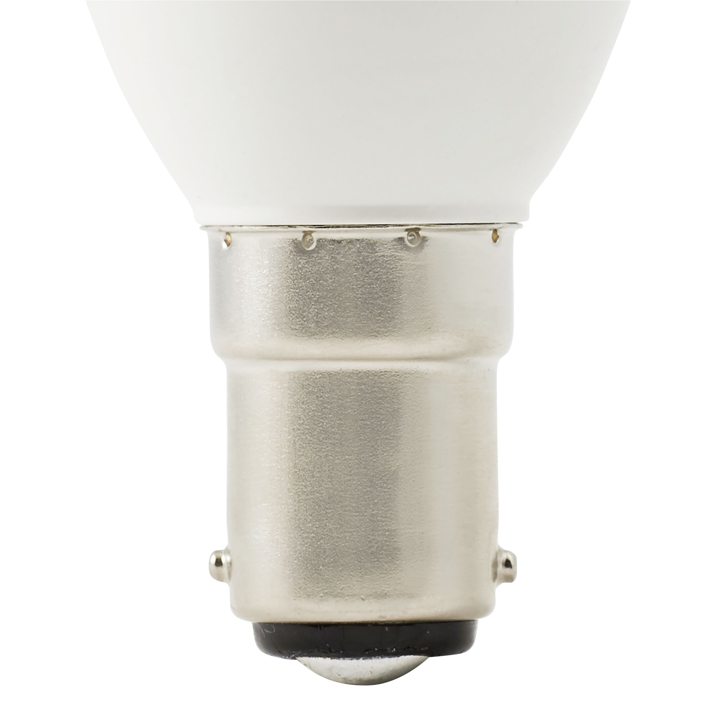 Diall 2.2W 250lm Frosted Candle Warm white LED Light bulb
