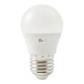 Diall G45 E14 3.4W 470lm Clear Mini globe Warm white LED filament Light  bulb