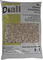 Diall 20mm Limestone Chippings, Large Bag