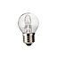 Diall 46W Mini globe Halogen Dimmable Light bulb, Pack of 3