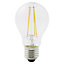 Diall 5.9W 806lm Clear GLS Warm white LED filament Light bulb, Pack of 3