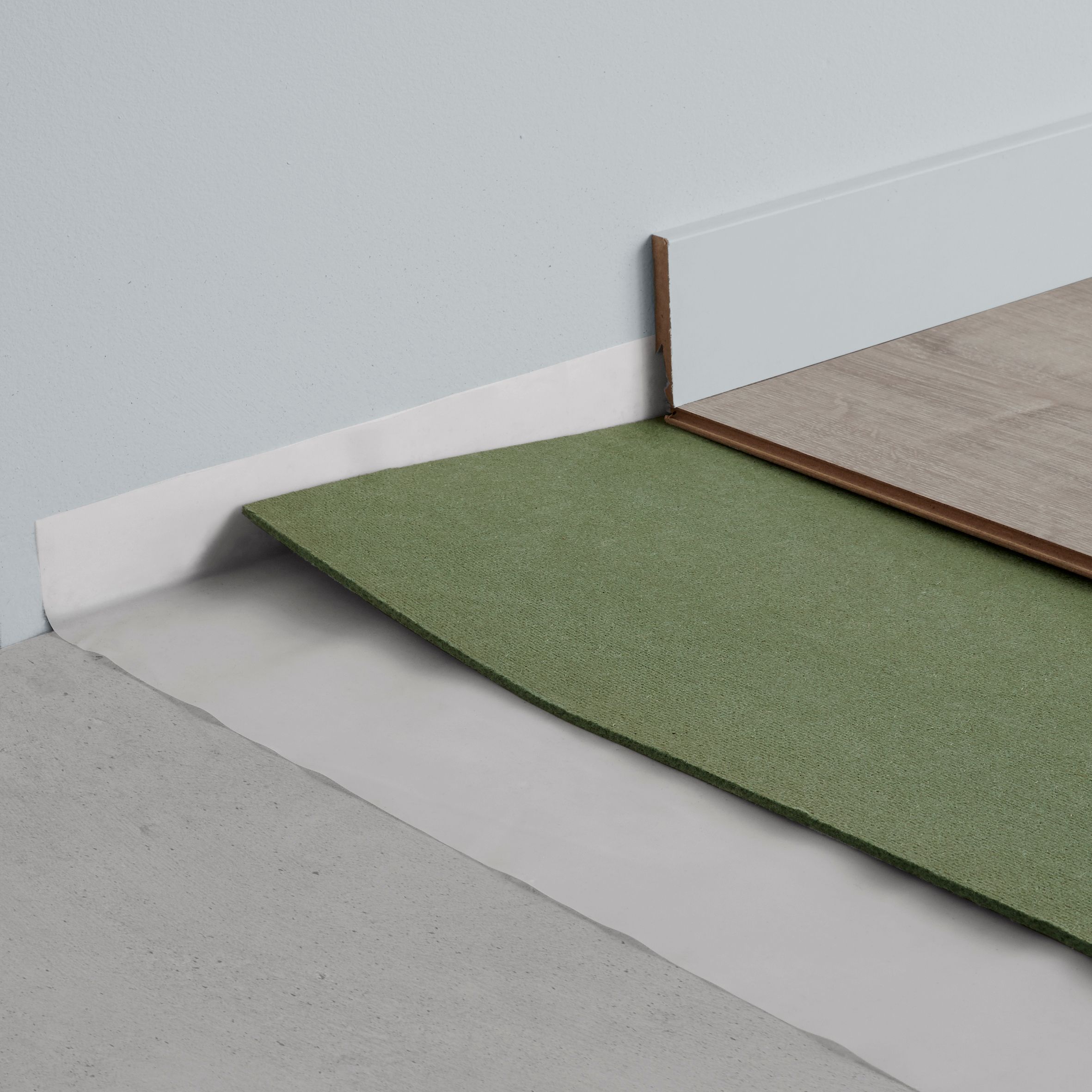 Diall 5mm Wood fibre Laminate & solid wood Underlay panels, 6.99m²