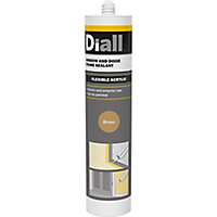 Diall Acrylic-based Brown Frame Sealant, 300ml