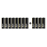 Diall Alkaline batteries AA (LR6) Battery, Pack of 12