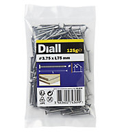 Diall Annular ring nail (L)75mm (Dia)3.75mm 125g