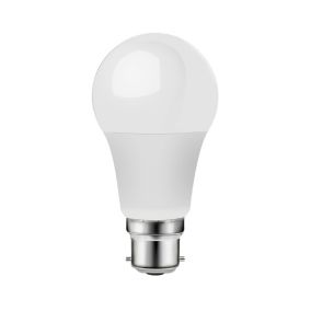 Diall B22 13.8W 1521lm White A60 Neutral white LED Light bulb