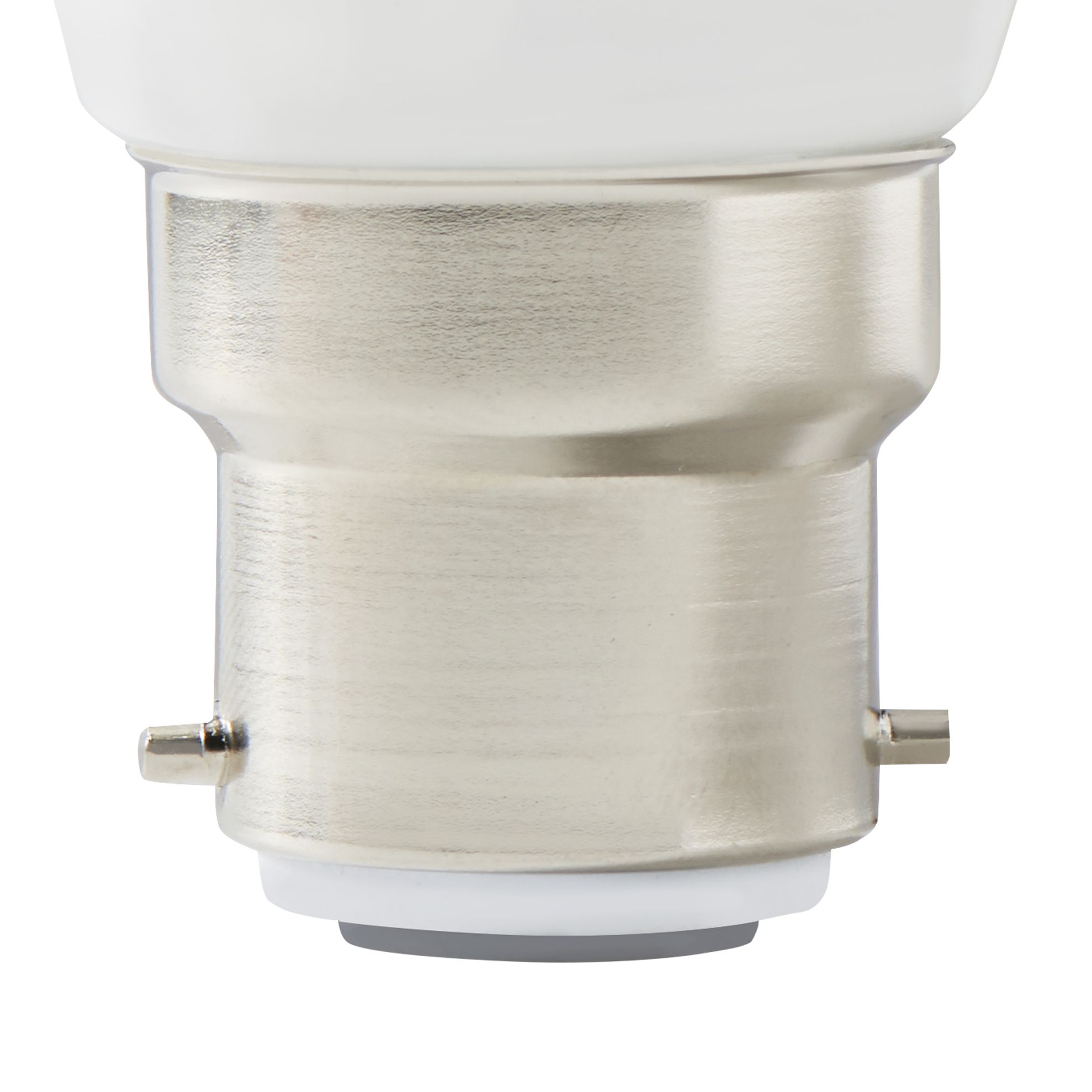 Diall B22 2.2W 250lm Frosted Mini globe Warm white LED Light bulb