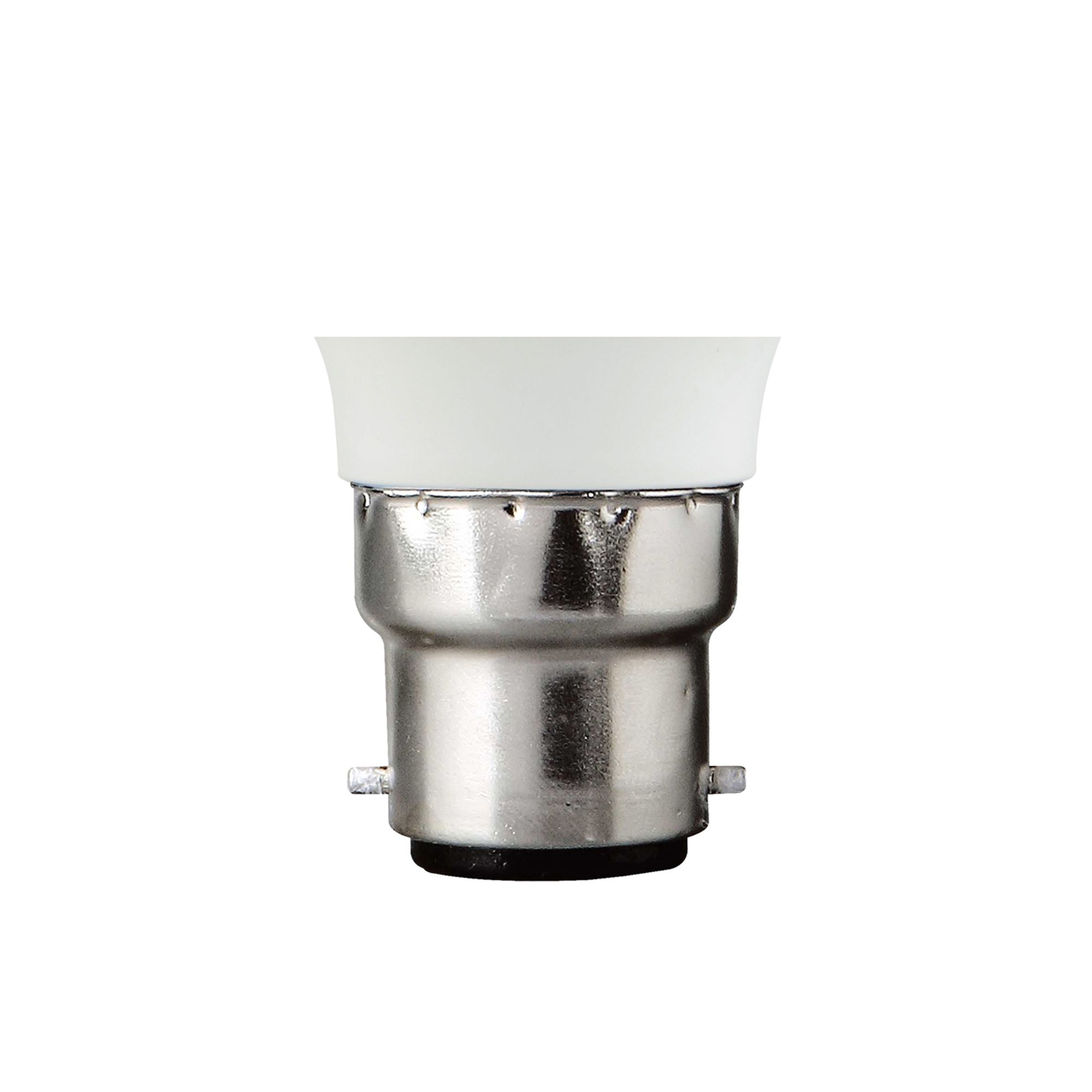 Diall B22 2.2W 250lm Frosted Mini globe Warm white LED Light bulb