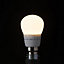 Diall B22 3.2W 250lm Mini globe LED Light bulb