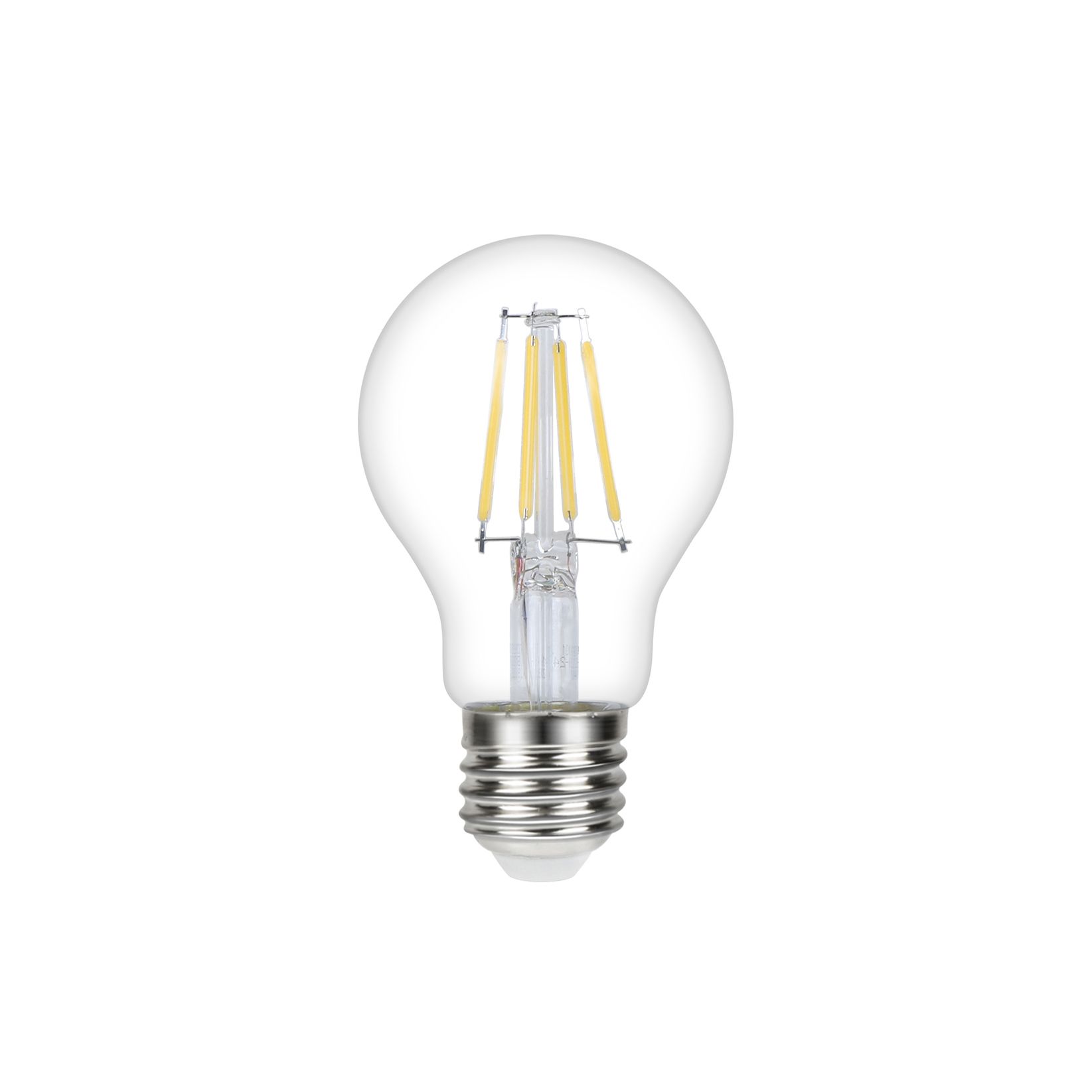Diall B22 3.4W 470lm Clear GLS Neutral white LED Filament Light bulb