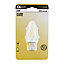Diall B22 3W 250lm Candle Warm white LED Light bulb