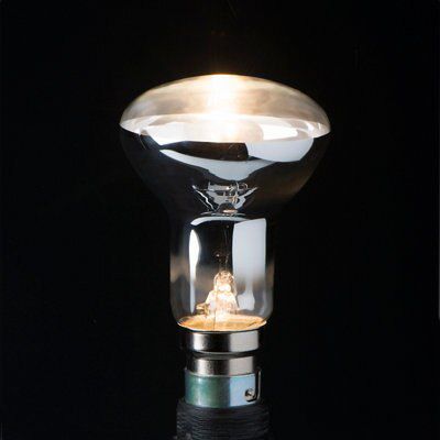 Diall B22 42W Reflector Halogen Dimmable Light bulb Pack of 2 Tradepoint