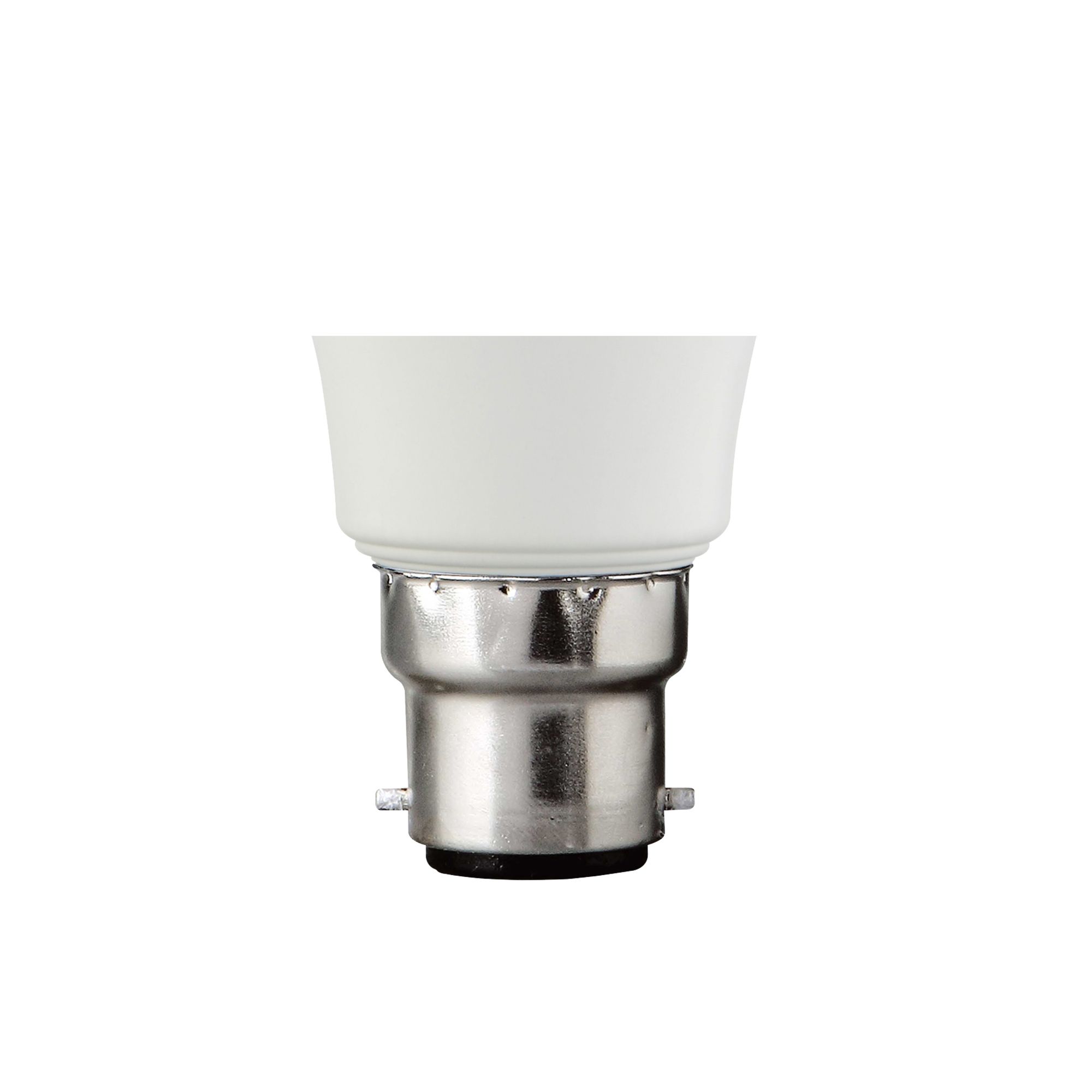 Diall Bayonet cap (B22) 7.2W 806lm A60 Warm white LED Light bulb, Pack of 10